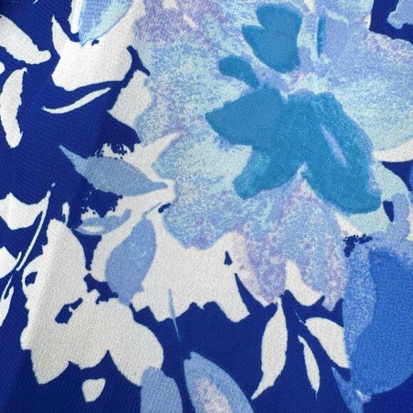 Jessica Howard Faux Wrap Floral Chiffon Maxi Dress 14 Wedding Guest Occasion - Picture 9 of 12